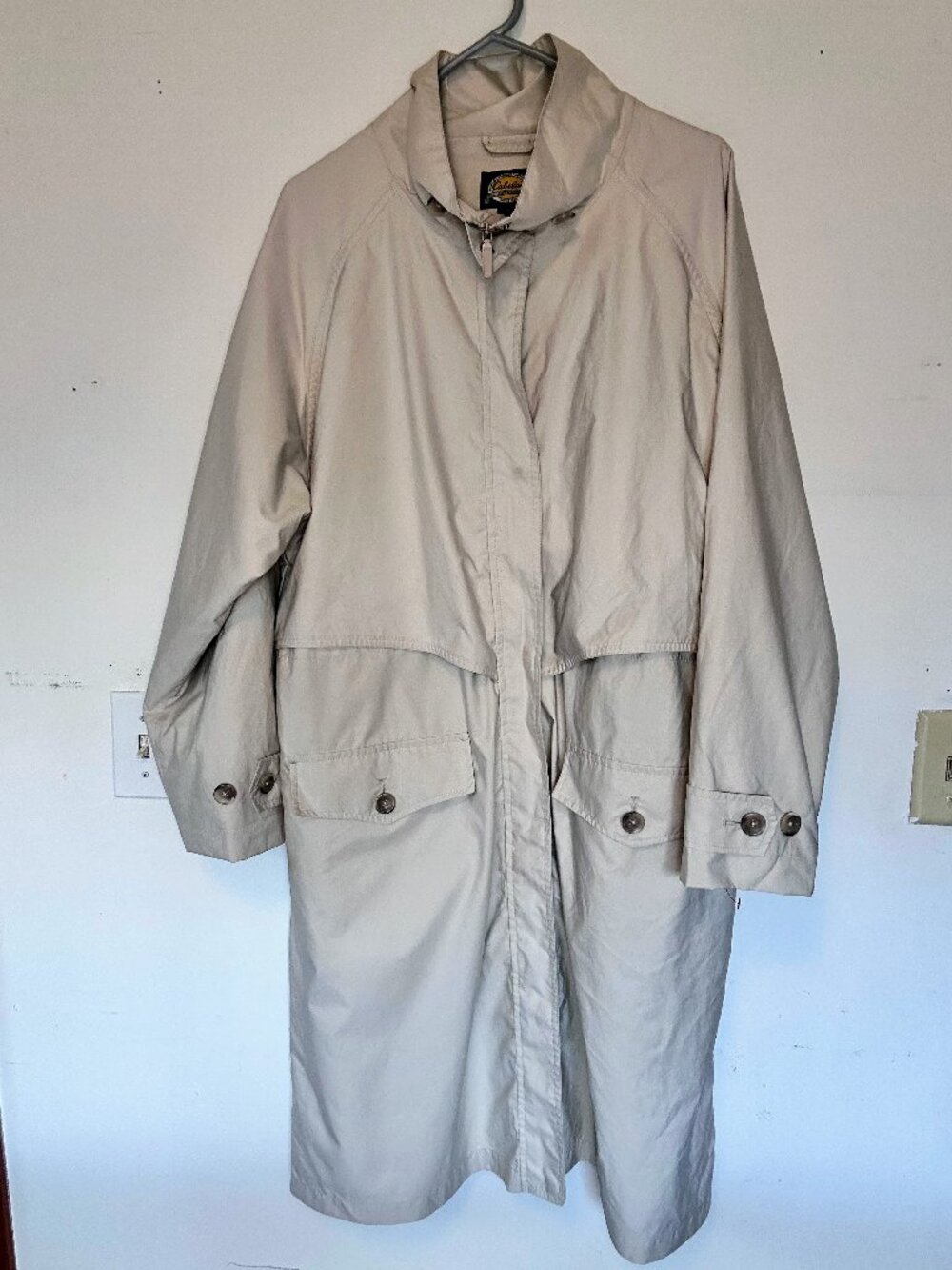 Cabela's For Women Khaki Performance Jacket Windbreaker Shell